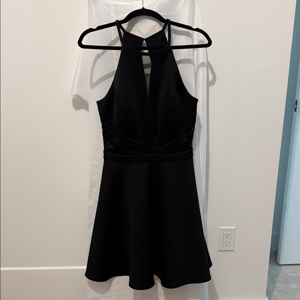 Morgan & Co. Black Backless Dress in size 11